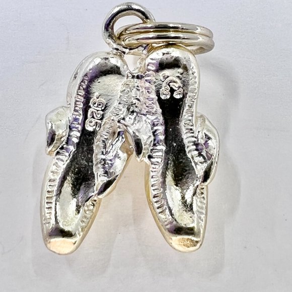 NWT - Cellini - Ballet Shoes Sterling Silver Charm - Picture 3 of 6